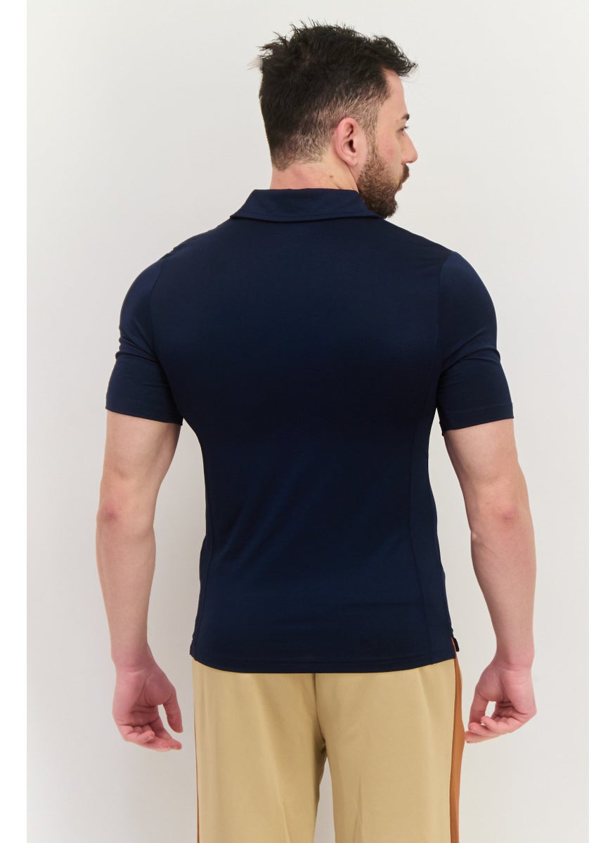 Men Sportswear Fit Short Sleeves Training Polo Shirt, Navy - pzsku/Z6E8894B1A3F8D57AC2CCZ/45/_/1737642864/020dd16a-6a67-4347-aa39-d2dc6a116e22