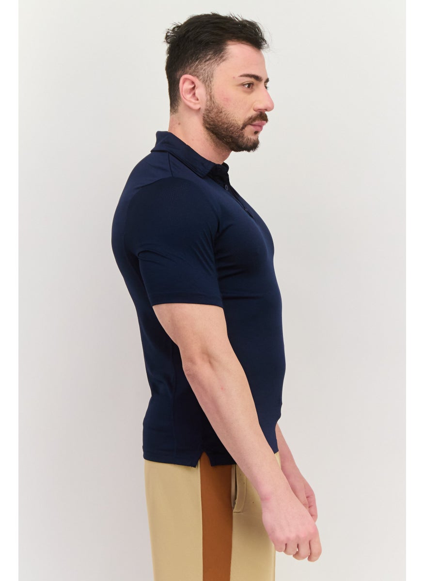 Men Sportswear Fit Short Sleeves Training Polo Shirt, Navy - pzsku/Z6E8894B1A3F8D57AC2CCZ/45/_/1737642970/d61c0560-e001-47eb-8048-ac66892896ad