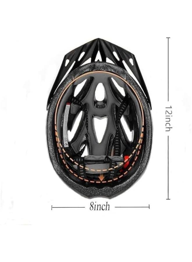 TRASSLE Adult Bike Helmet Bike Helmet Riding Helmet One-Piece Adjustable Helmet Head Safety Protection for Mountain Bike Road Bike - Image 2