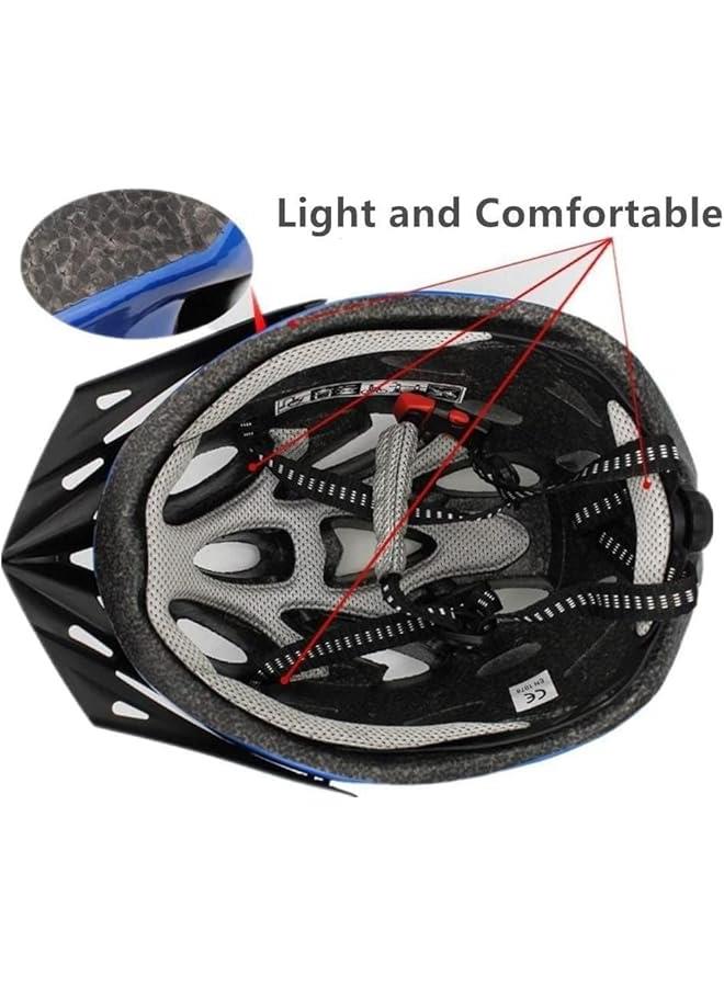 TRASSLE Adult Bike Helmet Bike Helmet Riding Helmet One-Piece Adjustable Helmet Head Safety Protection for Mountain Bike Road Bike - Image 3