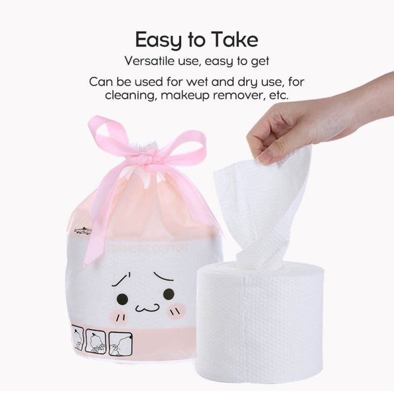 Multipurpose Wipes: Long Staple Cotton, Safe To Use, Skin Friendly, Compact Design - Gentle On Skin, Travel Essential For Baby Care, Household Cleaning, Makeup Remover - Image 3