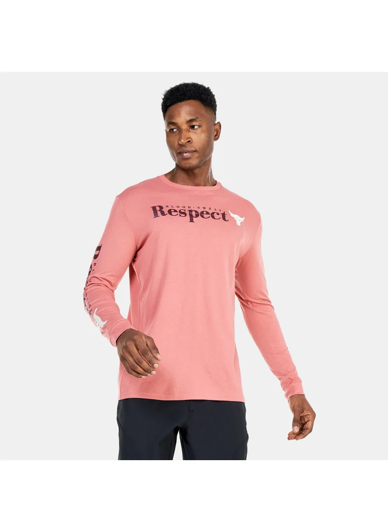 UNDER ARMOUR Men's Project Rock Respect T-Shirt