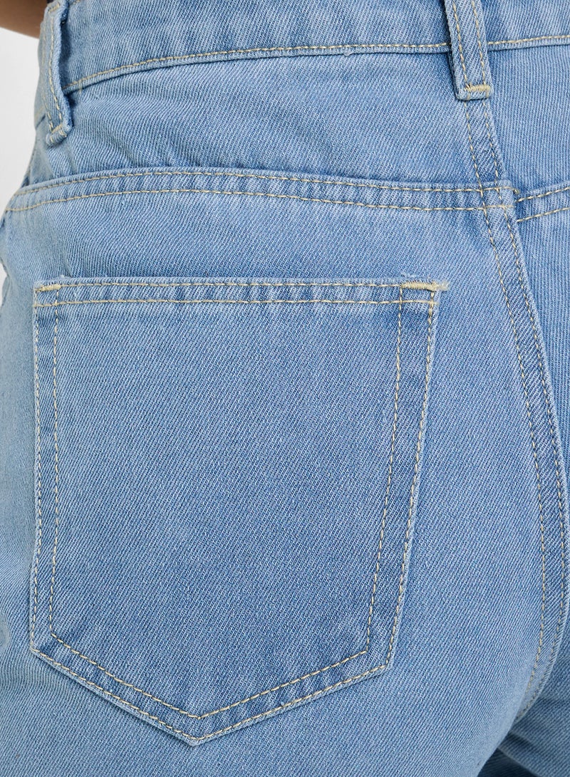 Ginger Ripped Boyfriend Jeans - Image 5