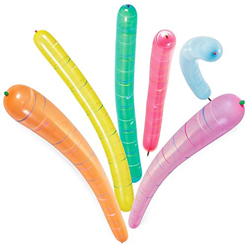YHmall 100pcs Rocket Balloons with Two Air Pump Colorful Giant Rocket Balloons for Parties - Image 2