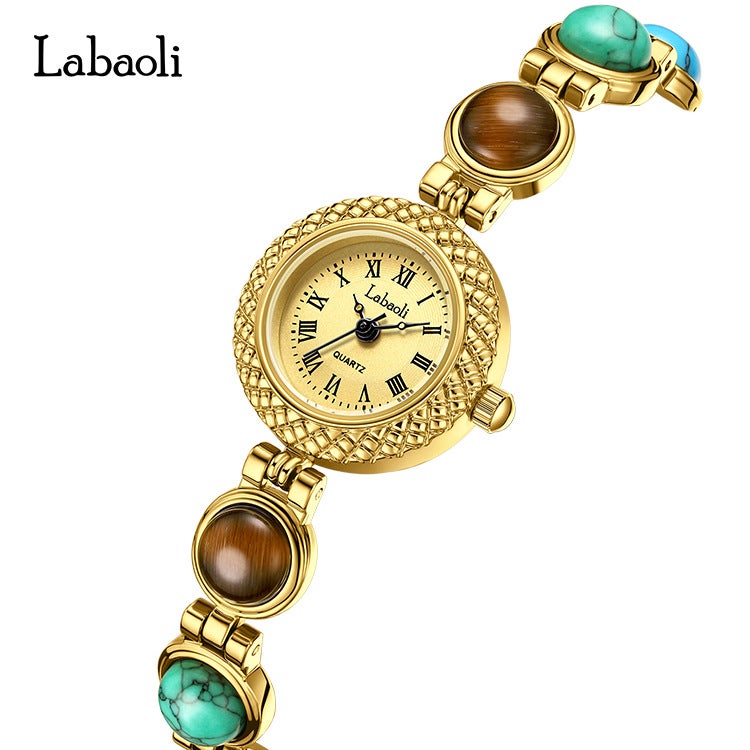 لاباولي ساعة كوارتز نسائية متعددة الألوان من لاباولي - Image 5