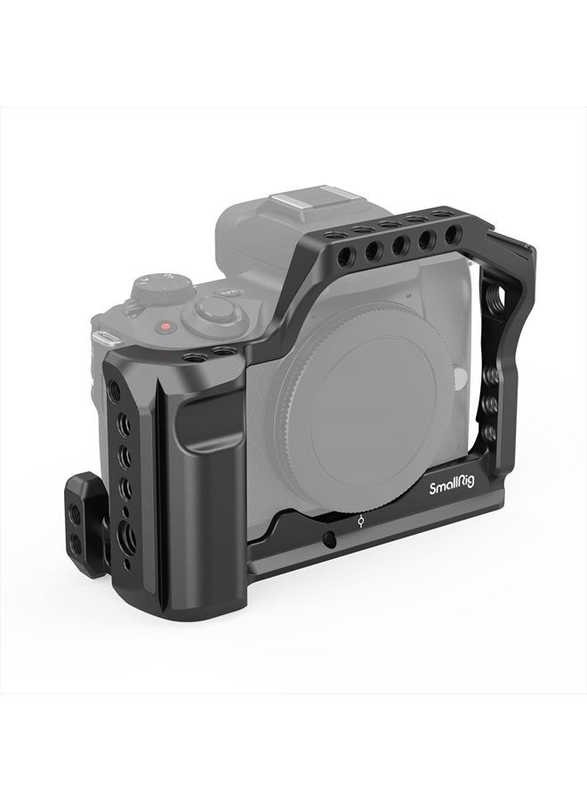 SmallRig M50 /M50 II /M5 Cage (Upgraded), Aluminum Alloy Video Film Movie Making Rig with Integrated Grip and NATO Rail for Canon M50 /M50 II /M5 2168C - Image 1