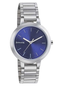 Sonata Women's Analog Round Shape Stainless Steel Wrist Watch 8141SM05 - 39.4 Mm  - Image 1