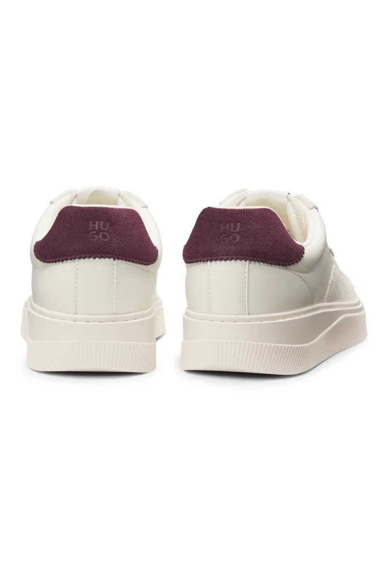 HUGO Low-top trainers with suede trims