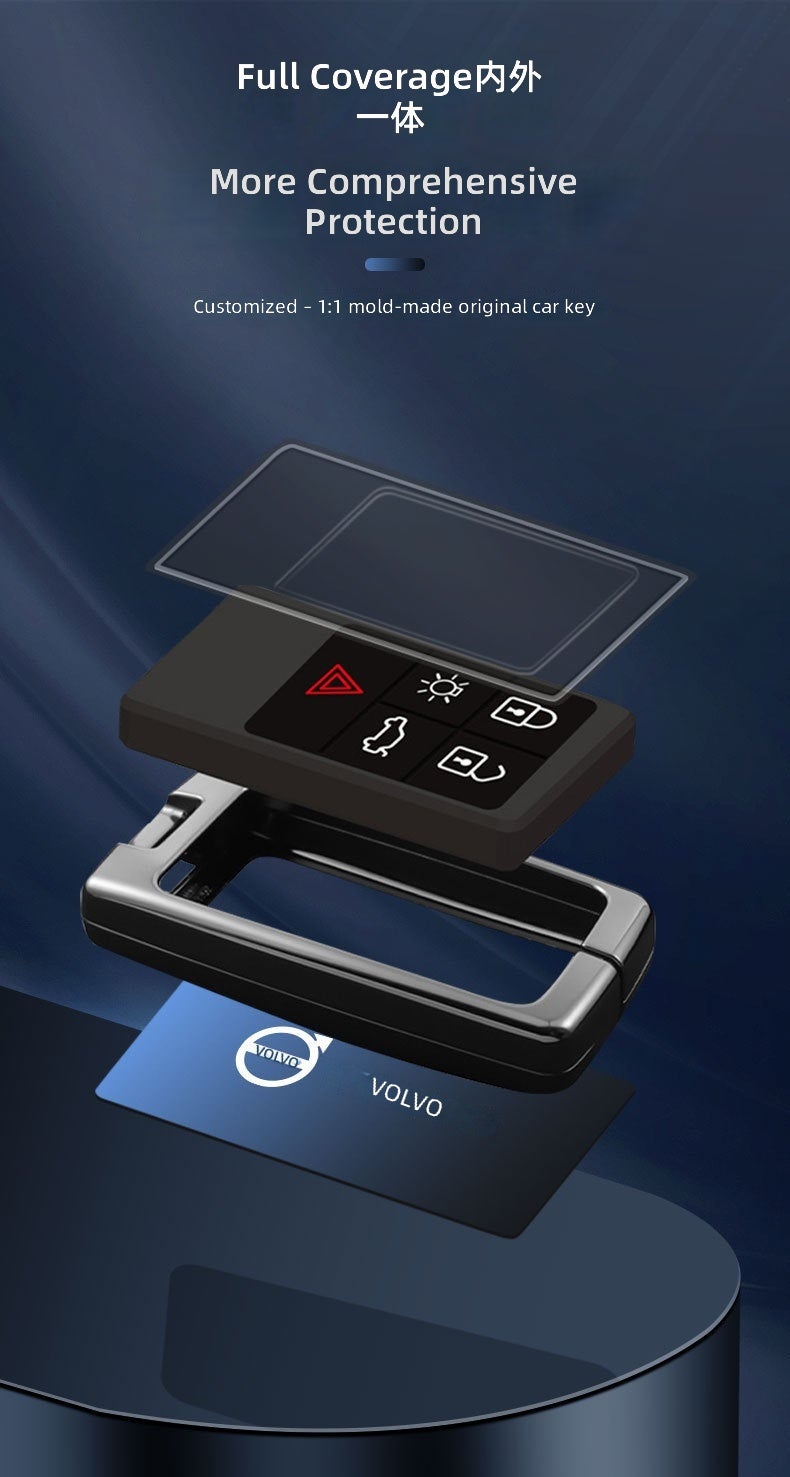 Volvo V60 Key Case for Women - Simple Style, Compatible with S60L/XC90/S80/V40 - Image 5