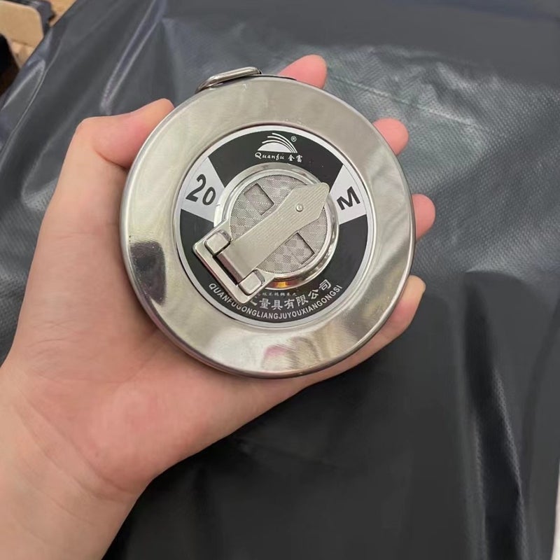 20m 30m 50m Steel Measuring Tape Portable Round Tape Measure - Image 4