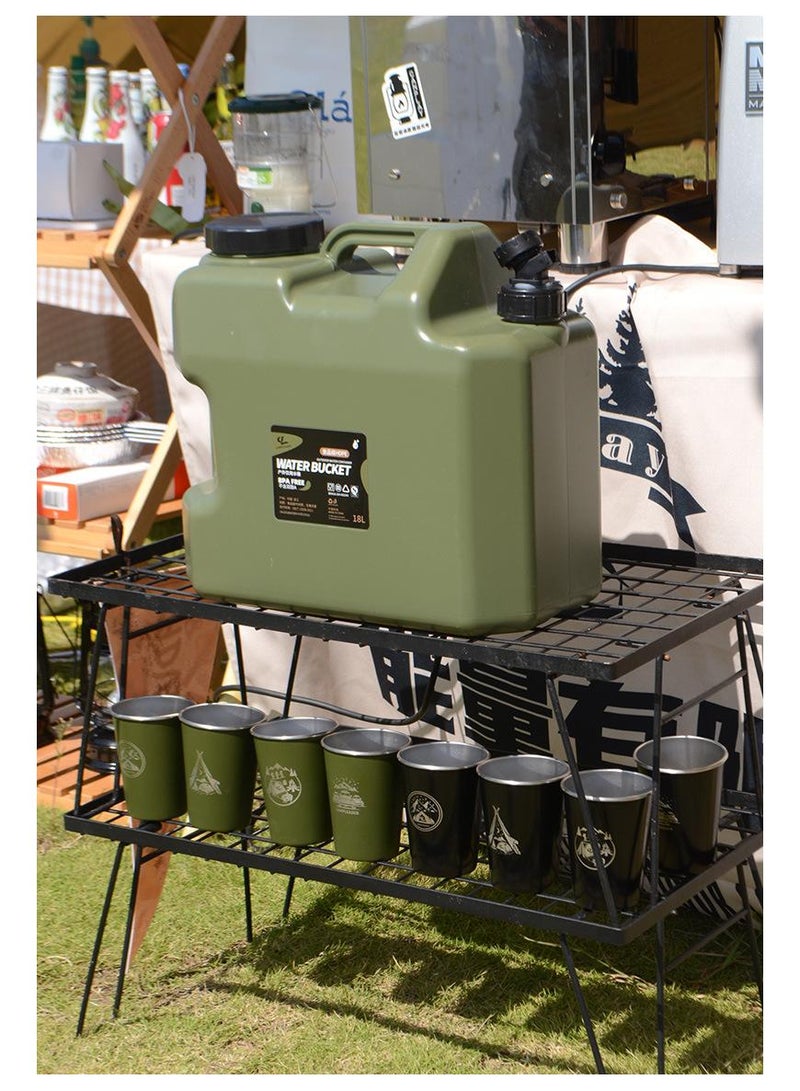 Y&D Outdoor 304 Stainless Steel Camping Coffee BBQ Gradient 4 Piece Cup  - Image 4