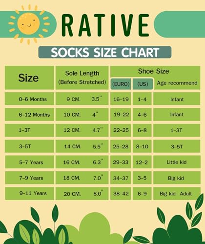 RATIVE Non Skid Anti Slip Slipper Cotton Crew Socks With Grips for Baby Toddlers Kids Boys 1-3T, 6-pairs/RB-711 - Image 2