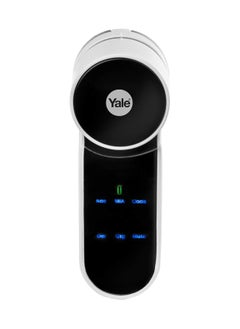 Yale Yale Entry Smart Door Lock, Bluetooth, Remote Control, Black and White  - Image 1