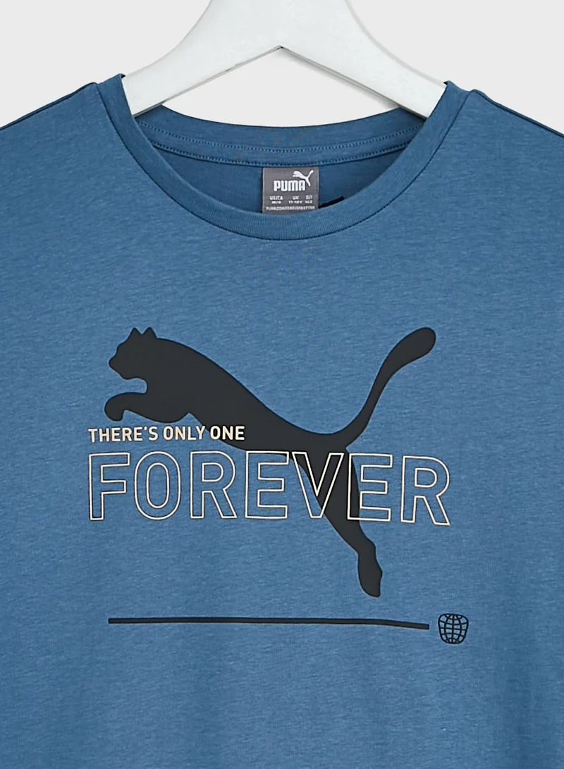 PUMA Youth Essential Better Graphic T-Shirt