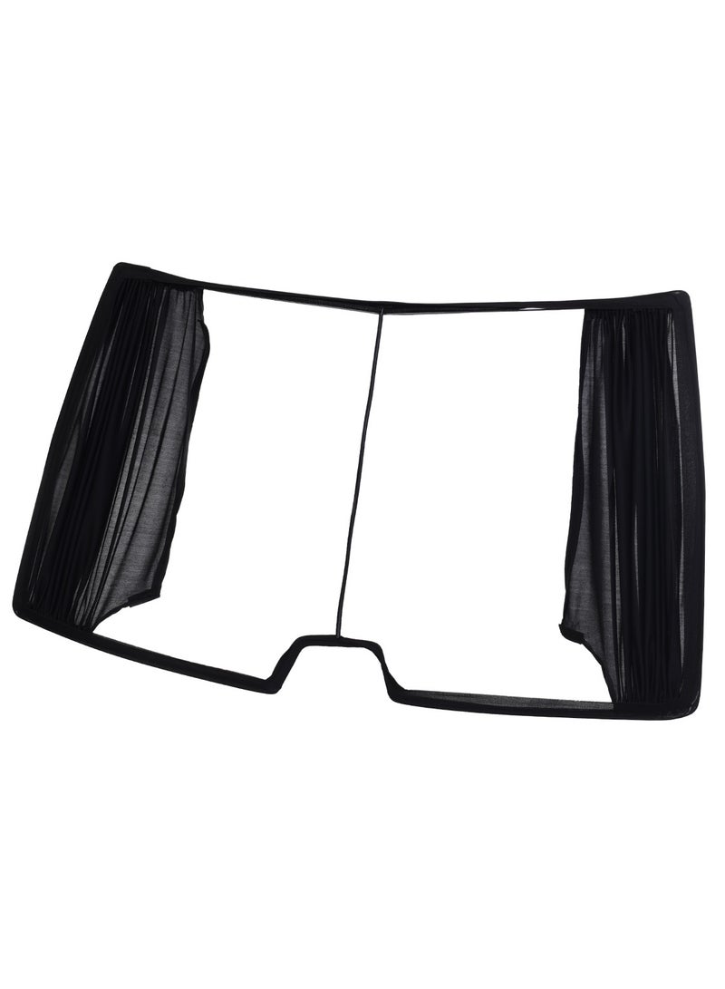 طقم ستائر واقية للشمس متحركة 5 قطع لسيارة رينو لوجان الشكل القديم - Image 3