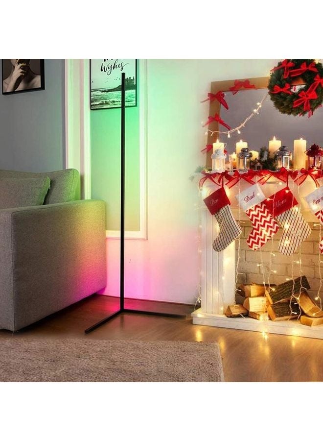 XiuWoo Standing Corner Mood Floor Lamp Corner Led Floor Lamp RGB Color Changing Atmosphere Light with Remote Control for Living Room, Bed Room - Image 3