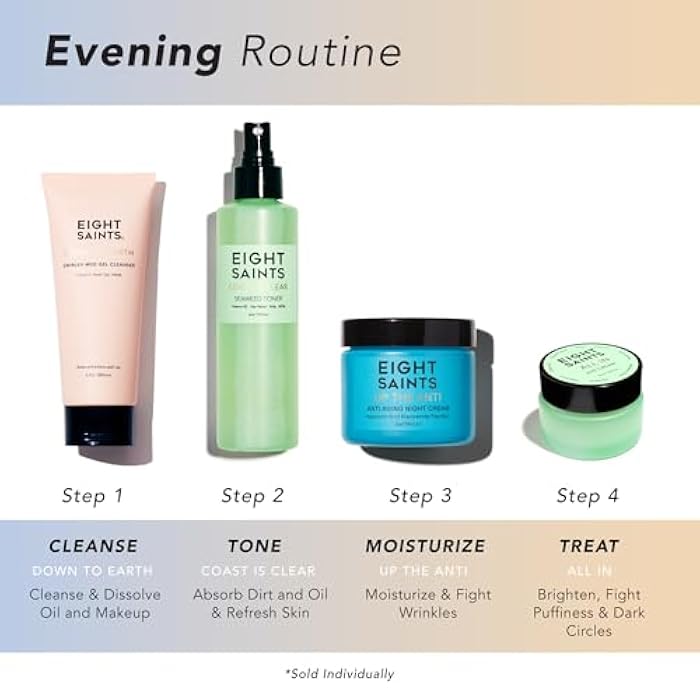 Eight Saints Skin Care Up the Anti Night Cream Face Moisturizer to Reduce Fine Lines and Wrinkles, Natural and Organic Anti Aging Cream For Face & Neck with Niacinamide and Hyaluronic Acid, 2 Ounces - Image 4