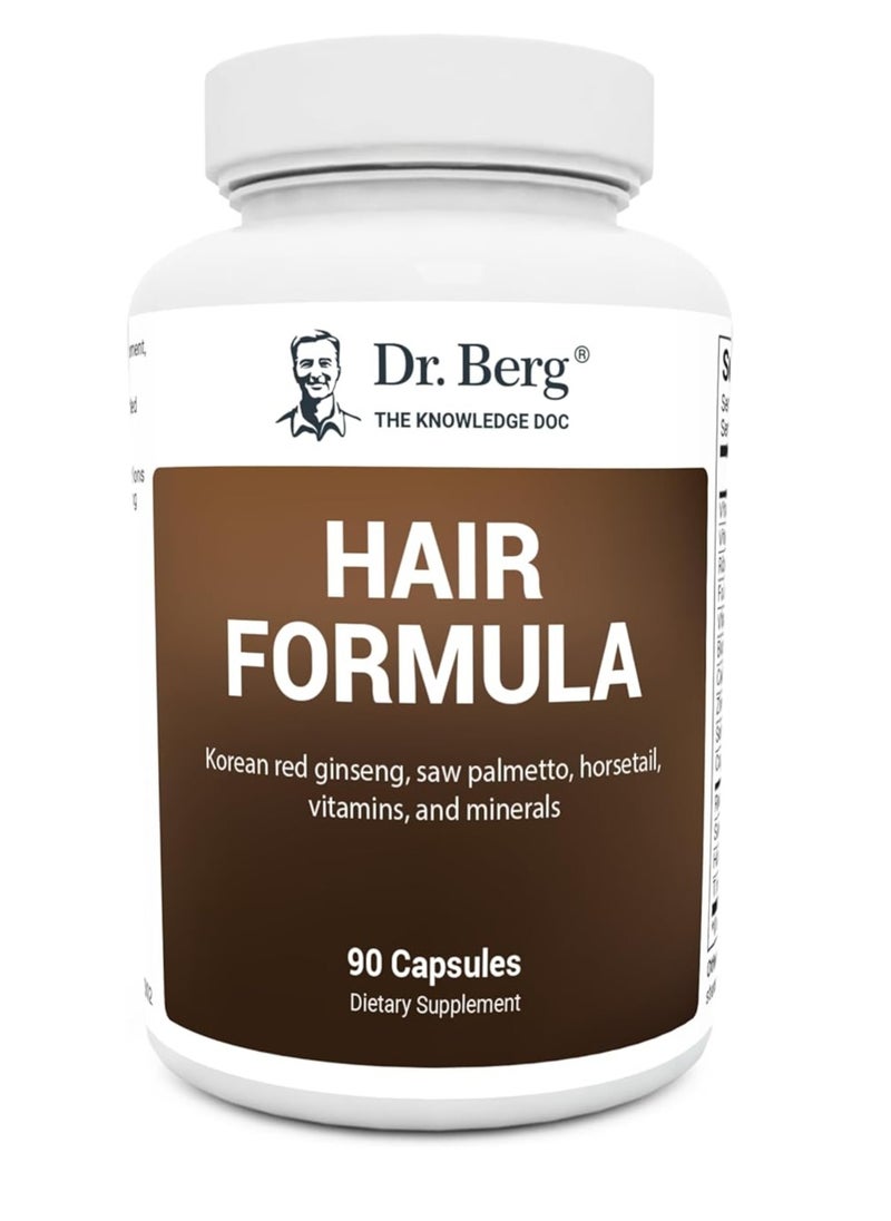 Dr. Berg Nutritional - ll-in-One Vitamins for Hair, Skin, & Nails 90 Veg Capsules - Image 1