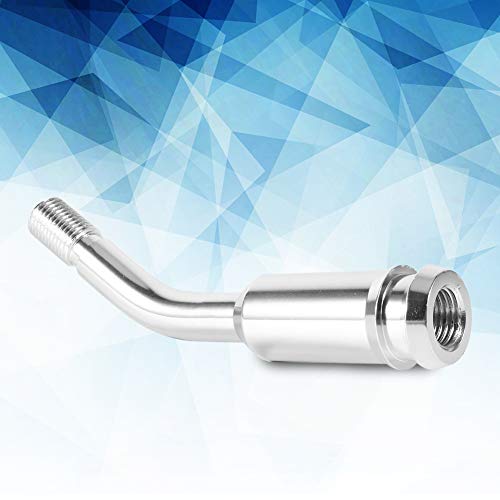 Dweekiy Gear Stick Extension, 5inch Gear Shifter Stick Lever Bend Extension Shift Knob Extender for T4 Silver - Image 5