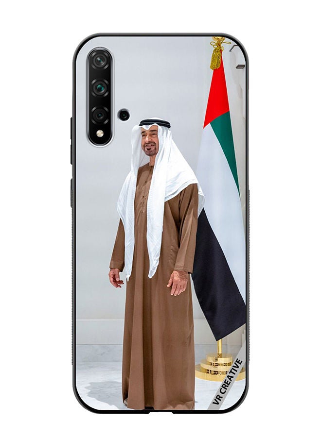 VR CREATIVE Protective Case Cover For Huawei Nova 5T Sheikh Mohamed Bin Zayed Al Nahyan Design Multicolour - Image 1