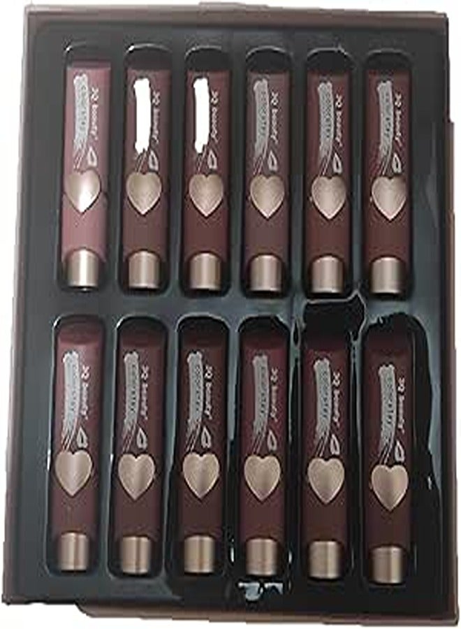 مجموعة أحمر الشفاه، 12 قطعة