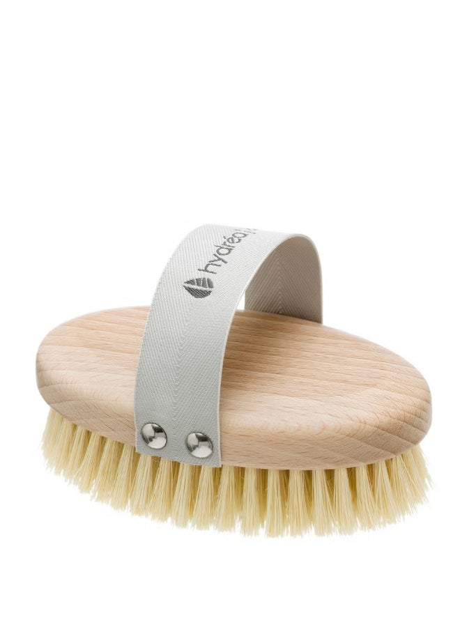 Hydrea London Beech Wood Body Brush With Cactus Fibre Bristles - Image 1