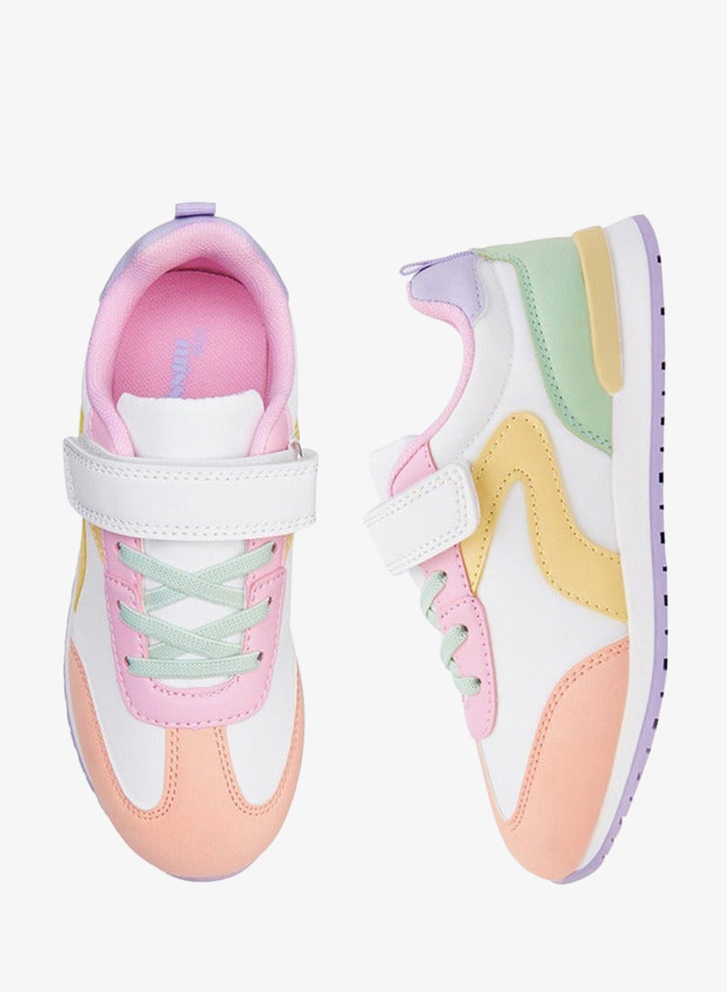 Little Missy Girls Hook and Loop Sneakers - Image 2