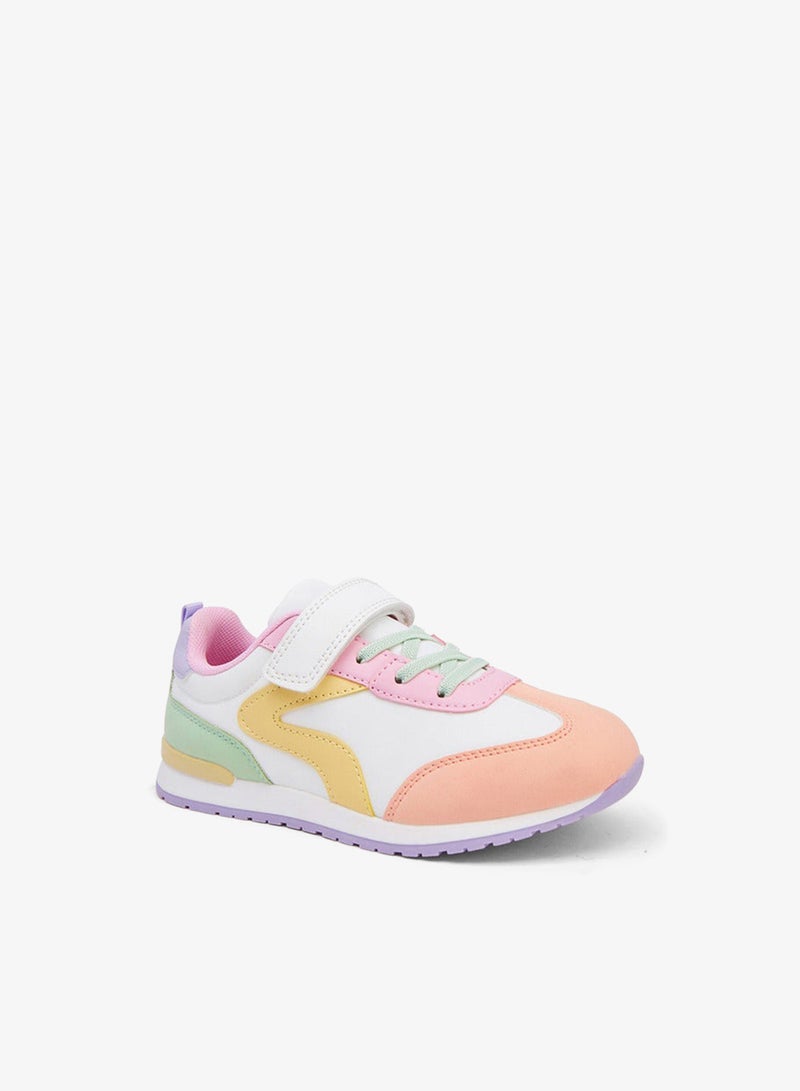 Little Missy Girls Hook and Loop Sneakers - Image 4