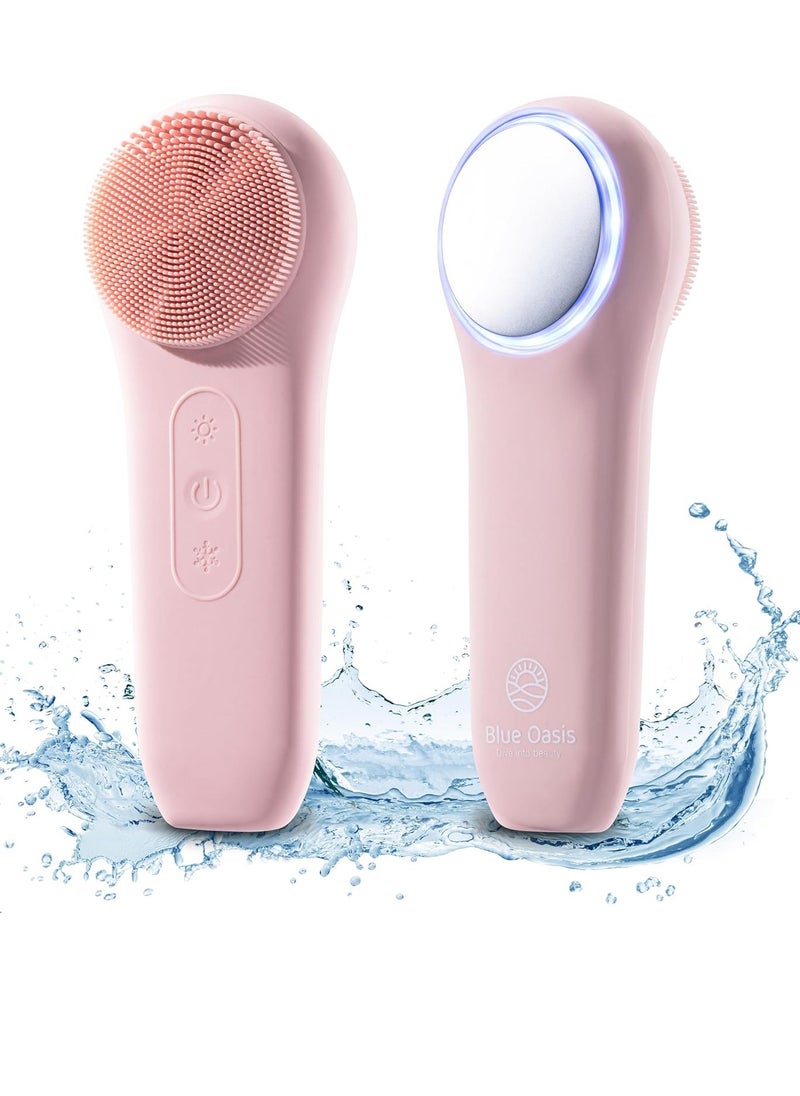 Facial Cleansing Brush, Rechargeable Electric Silicone Face Scrubber Exfoliator, Waterproof Silicone Face Brush Cleanser w/Fast USB-C Charger, Massaging & Face Exfoliator Scrubber for Men & Women - pzsku/Z6E8A9AF084176D53EAFBZ/45/_/1736237829/fa2b1d2a-91b8-4c0e-adc8-99d85f22ac15