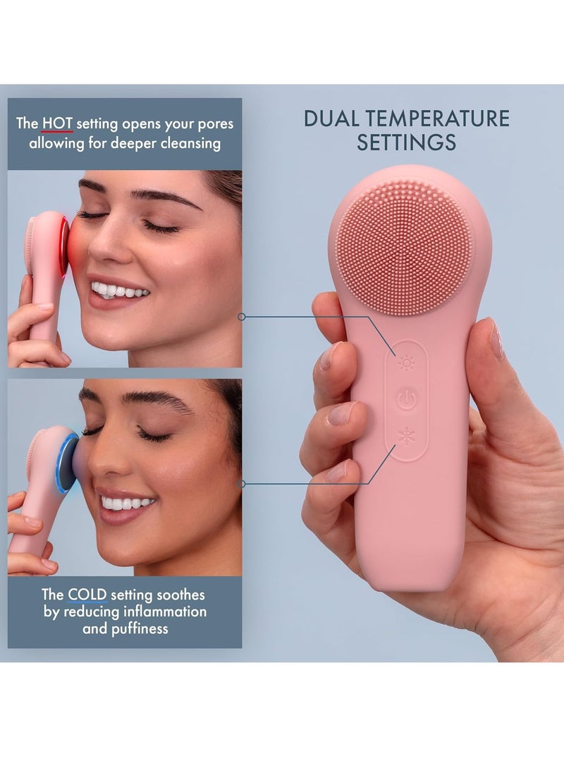 Facial Cleansing Brush, Rechargeable Electric Silicone Face Scrubber Exfoliator, Waterproof Silicone Face Brush Cleanser w/Fast USB-C Charger, Massaging & Face Exfoliator Scrubber for Men & Women - pzsku/Z6E8A9AF084176D53EAFBZ/45/_/1736237841/dfc7ce4f-30a2-4663-9e00-dd79699b8286