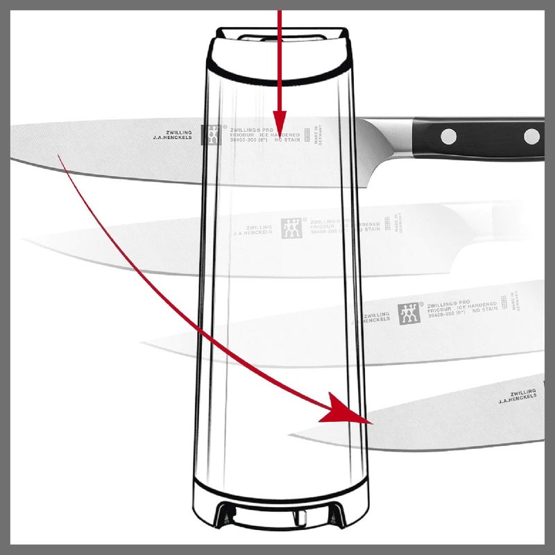 زويلينج ZWILLING 32605-000 V-Edge مبراة سكاكين حجر الشحذ - Image 5