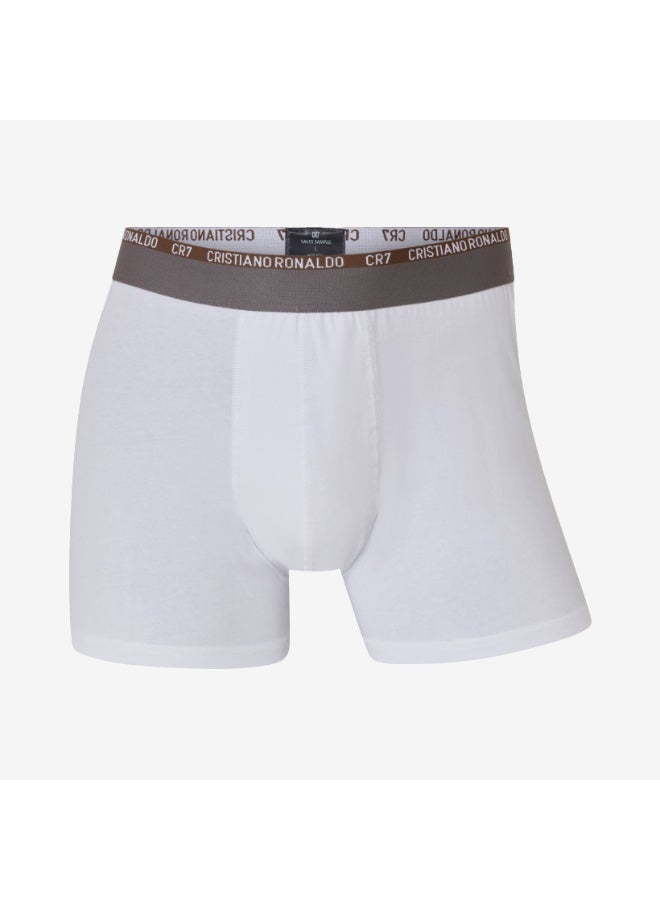 سي ار7 سراويل داخلية رجالية قطنية من  بثلاث قطع – ملابس داخلية يومية مسامية بخصر مطاطي أيقوني من - Image 3