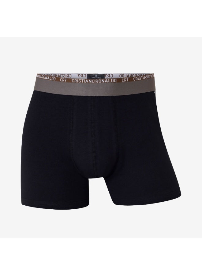 سي ار7 سراويل داخلية رجالية قطنية من  بثلاث قطع – ملابس داخلية يومية مسامية بخصر مطاطي أيقوني من - Image 4