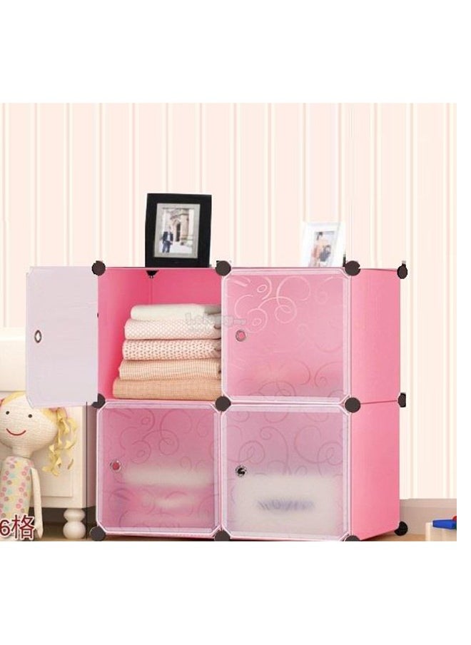 Generic - 4-Cubes DIY Storage Cabinet - Image 1