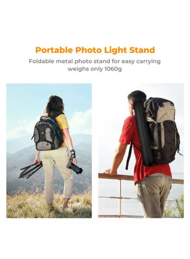 K&F Concept Photography Light Stand with Storage Bag - Image 4