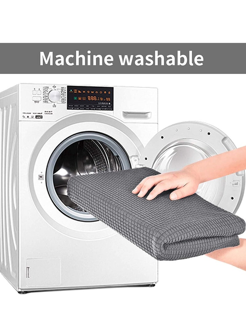 Elastic cushion cover for single L-shaped cushion for chaise longue sofa, 1, 2, 3 cushion sofa cover, soft furniture protective cover - Image 5