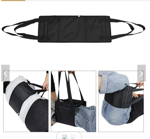 Dhadh Medical Gait Belt Transfer Board for Seniors Safety Patient Lift Aid Home Bed Assist Handle Transfer Belt for Elderly - Image 5