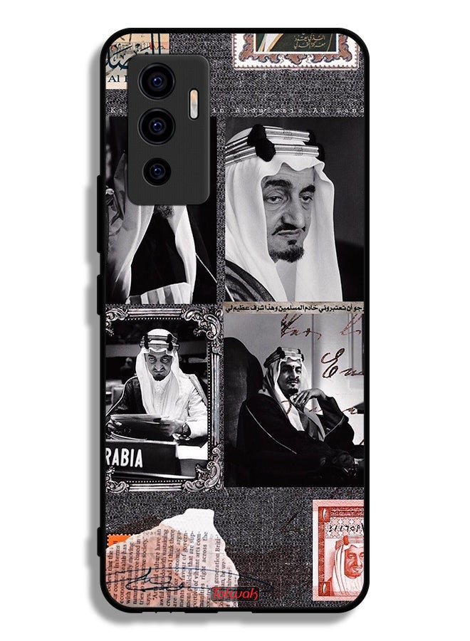 Tolwak Vivo V23e Protective Case Cover King Faisal Vintage Poster - Image 2