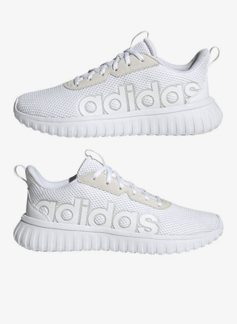 اديداس أحذية رياضية كابتير بيس إم بيضاء للرجال - Image 3