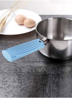 AL SANIDI Silicone Hot pot holder, Blue Light, Size 15 Cm  - Image 4