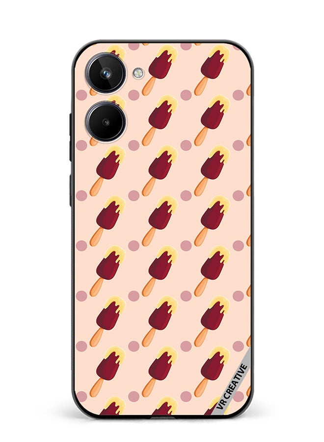 VR CREATIVE Protective Case Cover For Realme 10 Sunday Pattern Design Multicolour - Image 1