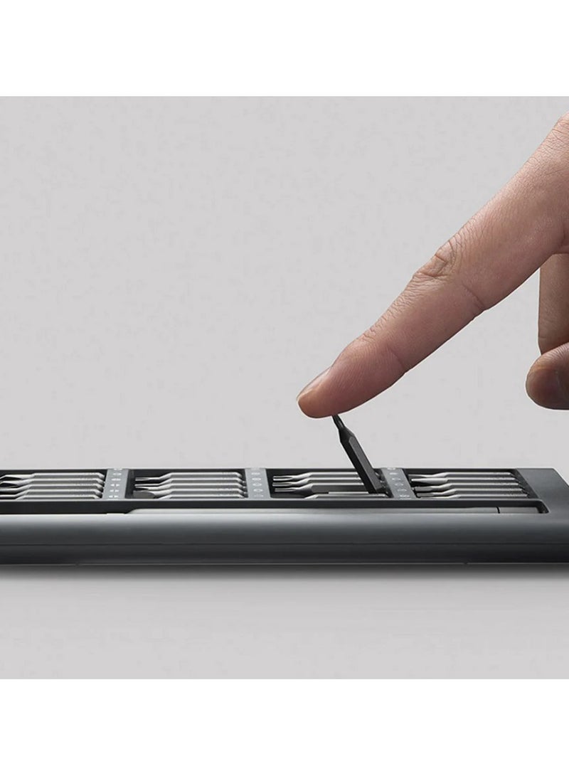 Xiaomi Mi Precision Screwdriver Kit 24 Pieces - Gray - Image 2