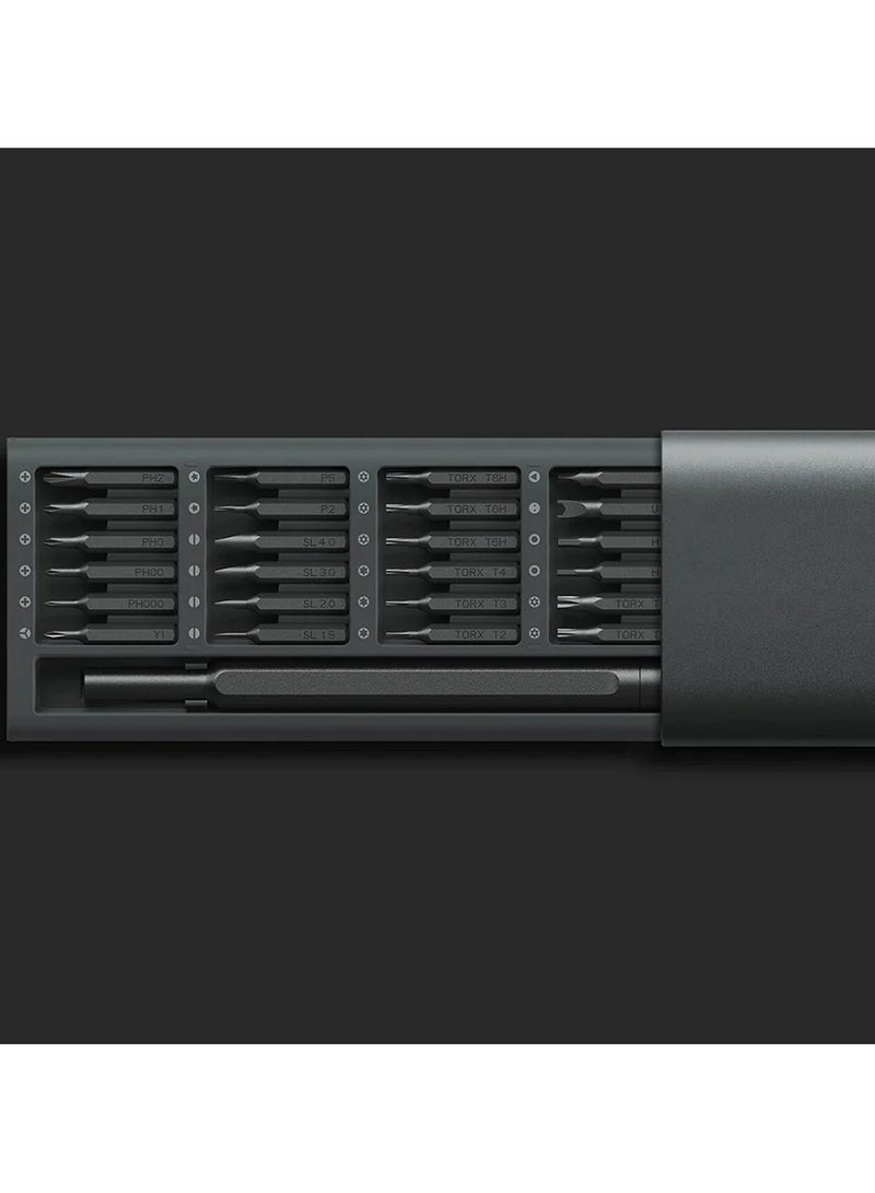 Xiaomi Mi Precision Screwdriver Kit 24 Pieces - Gray - Image 3