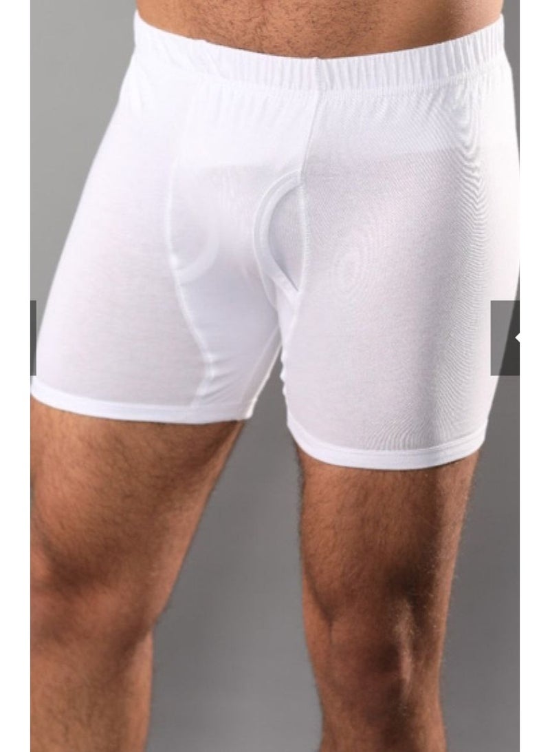 incotone Mens white ants 6 Pieces Incotto - Image 1