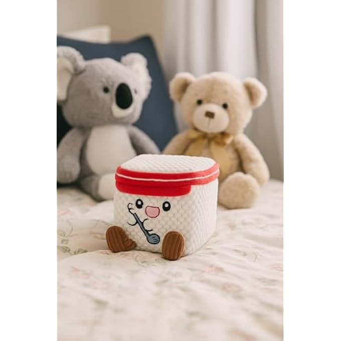 MGM Toy - Squarepal - Golf - Anti-Stress Plush - 193613 - Memory Foam - Gadget - Gift - Sports - Rehabilitation - Anxiety - Sensory Toy - From 2 Years - Image 3