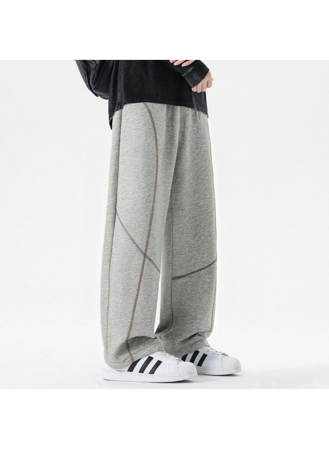 Paul Frank American-style Slimming Curved Knife Sweatpants Men's Spring And Autumn Harem Straight-leg Pants Four-season Loose Sport Casual Trousers - Image 4