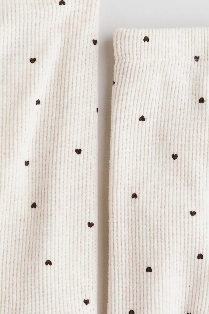 H&M 2-piece rib-knit set