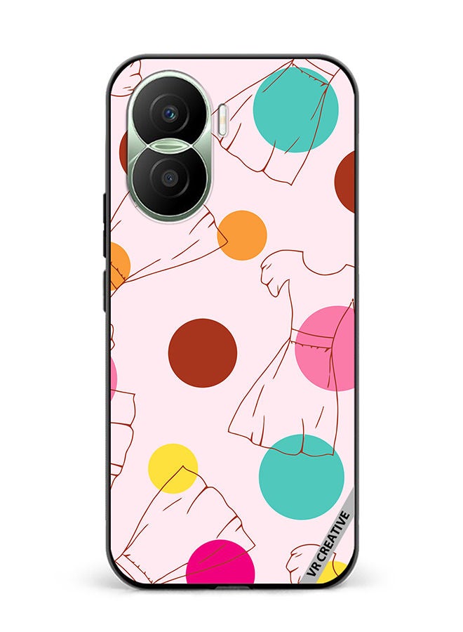 VR CREATIVE Protective Case Cover For Honor Play7T Pro Texture Design Multicolour - Image 1