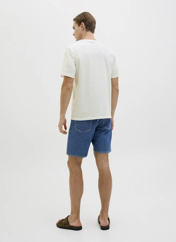 ج ج ريبل من جاك و جونز Short Sleeve Crew Neck T-Shirt