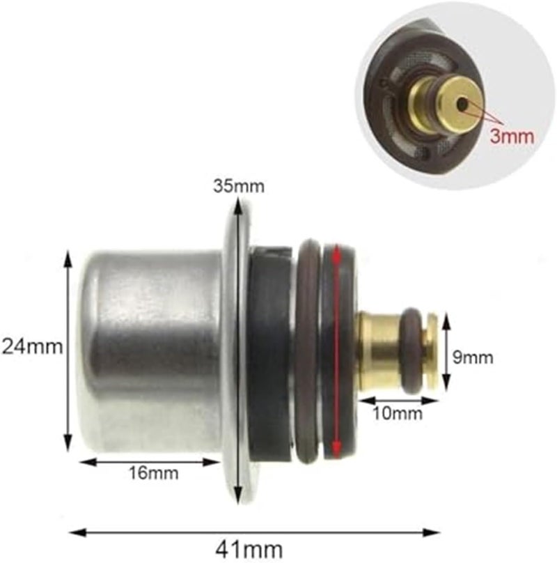 Wivplex 3.8 Bar Fuel Pressure Regulator - Image 2